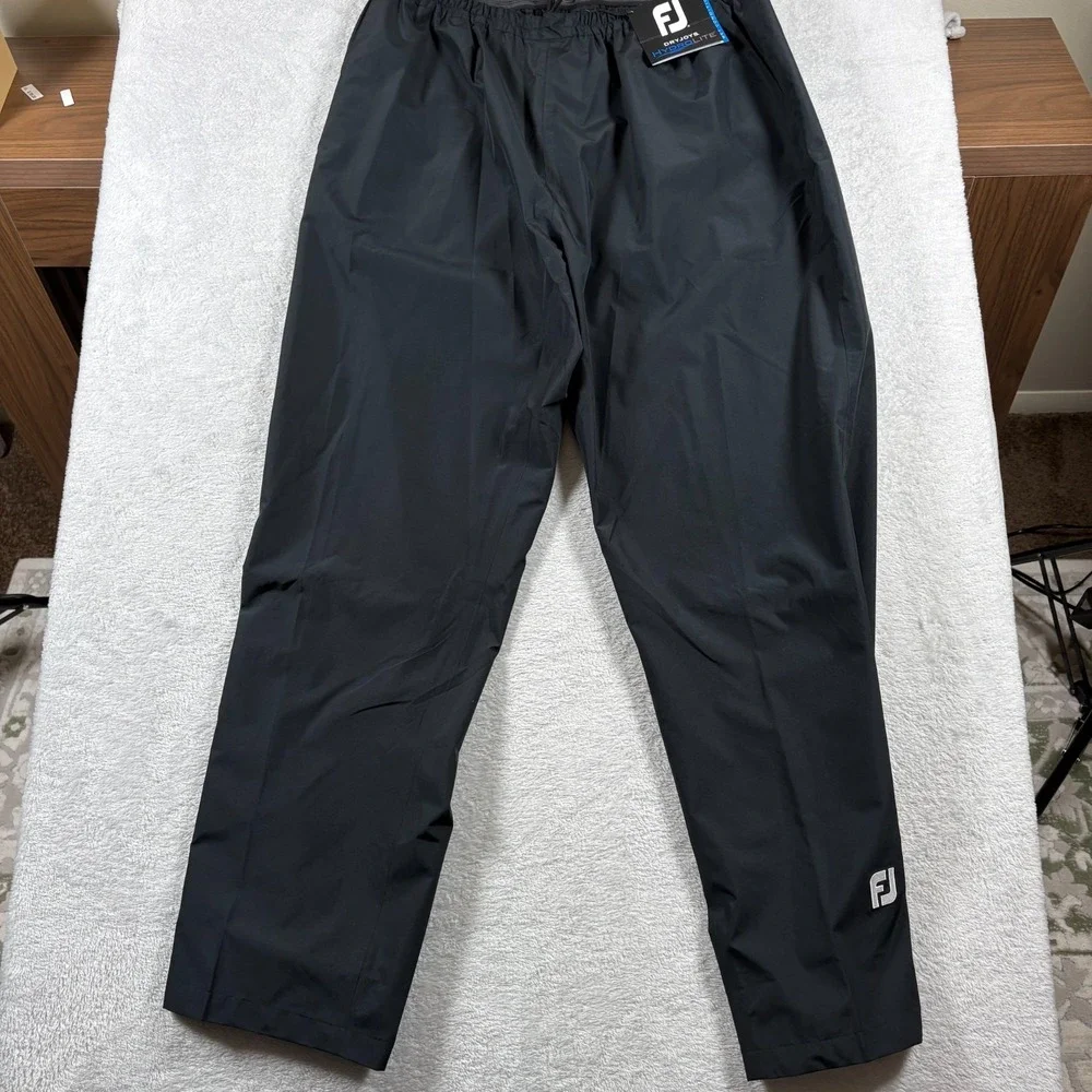 FootJoy FJ Layer Up HydroLite DrY Joys Light Rain Pants‎ Mens 2XL Black Outdoor